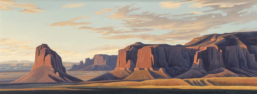 Mesa Sunset by Ed Mell