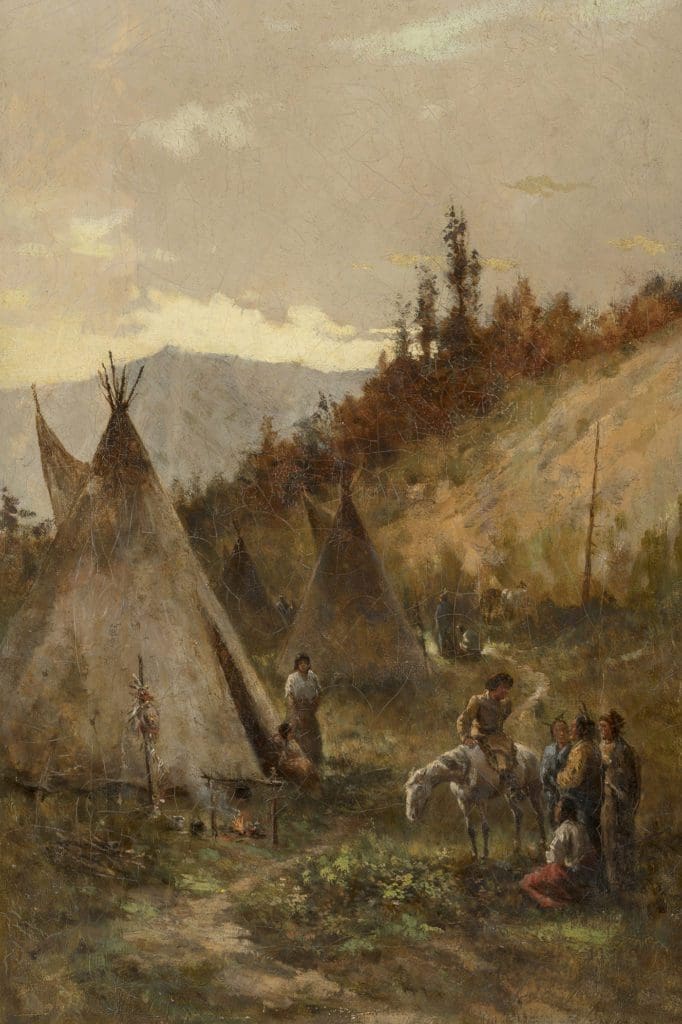 John Mix Stanley Assiniboine Encampment