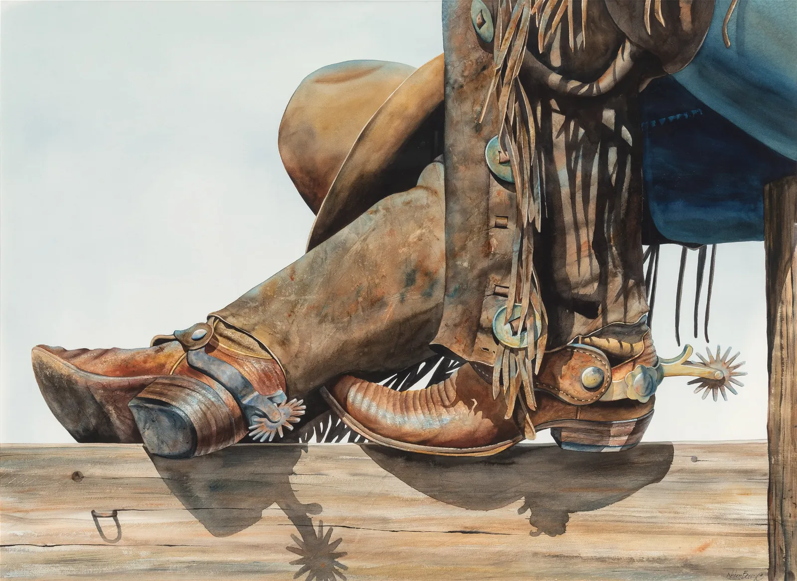 Nelson Boren – Hat, Boots and Spurs